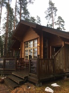 Huvila järven puolelta. Kuva: Karoliina Mäkelä