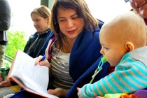 Oulun kesämiitti 2012, mukana oli porukkaa vauvasta vaariin :) Kuvaaja: Karoliina Mäkelä