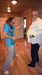 Herrat laittoivat jalalla koreasti :) Kuva: Karoliina Mäkelä.