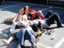 Rakkausrunot ry:n runoilijoiden kesämiitti Porissa 2009. Kuvaaja: Reeta Lehtonen