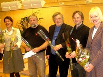 Tikkurilan runonäyttelyn avajaiset 2009. Kuvaaja: Karoliina Mäkelä