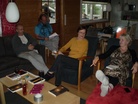Sisällä tarkeni istua...Kuva: Raija Tuominen