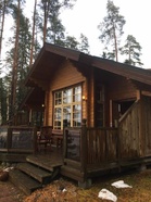 Huvila järven puolelta. Kuva: Karoliina Mäkelä